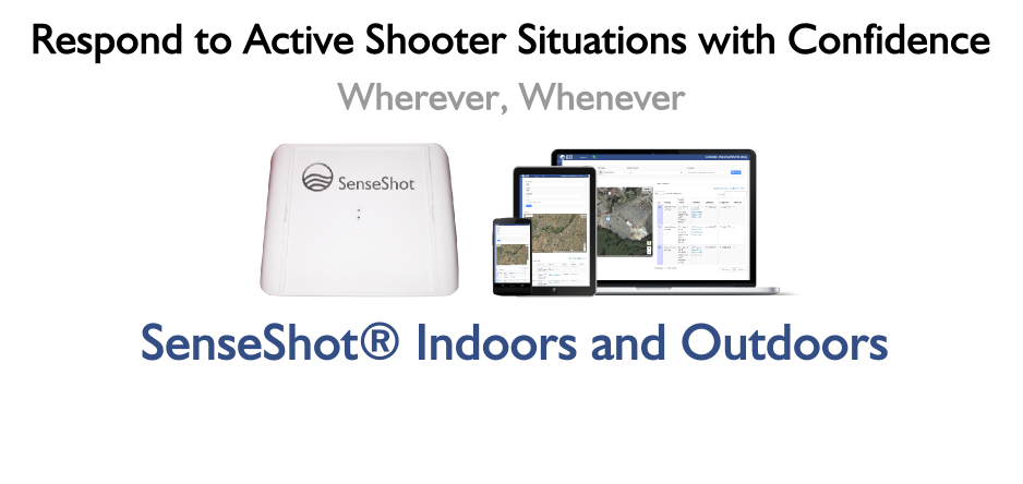 SenseShot® Indoor and Outdoor Gunshot Detection Systems